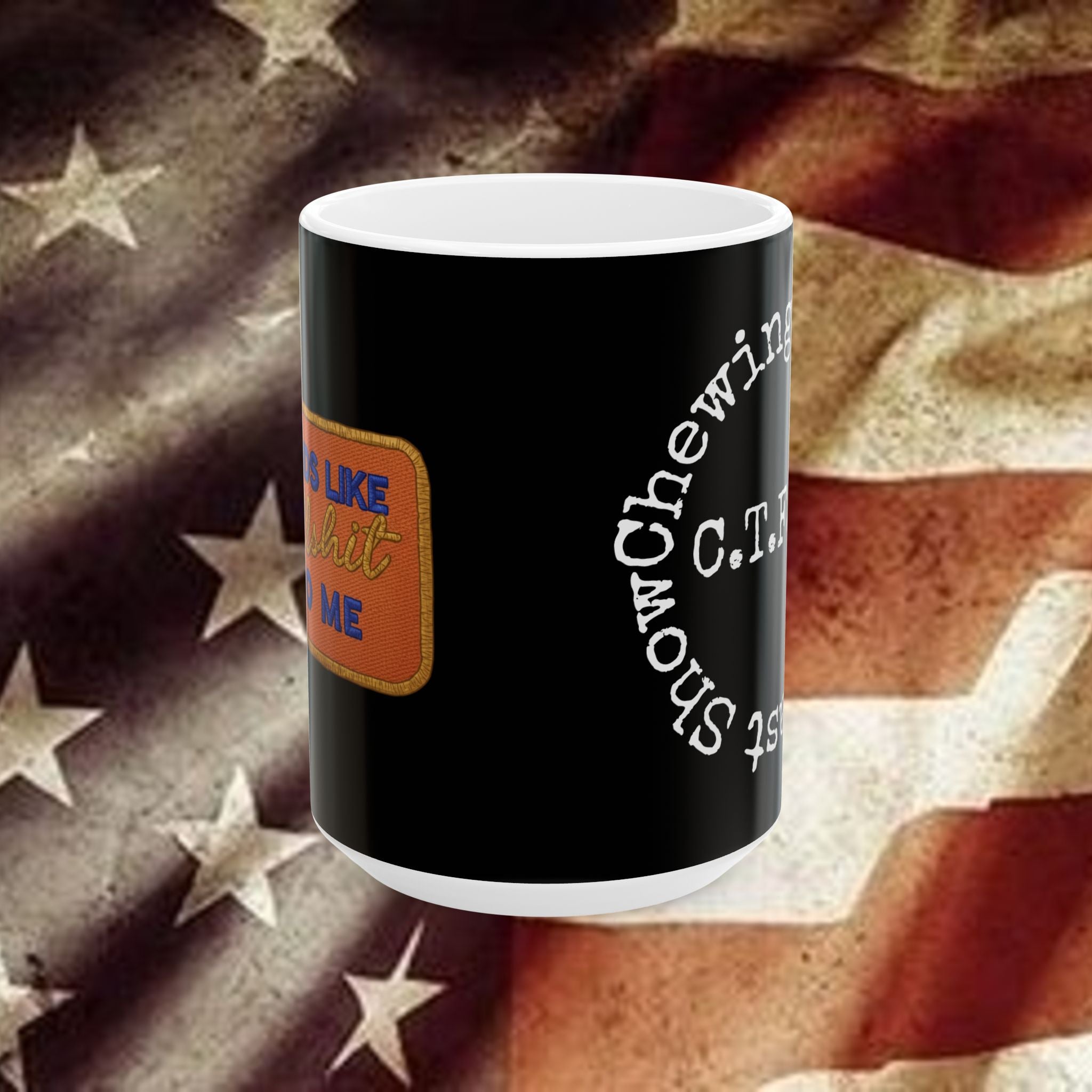 Sounds like B.S. Chewing the Fat Coffee Cup