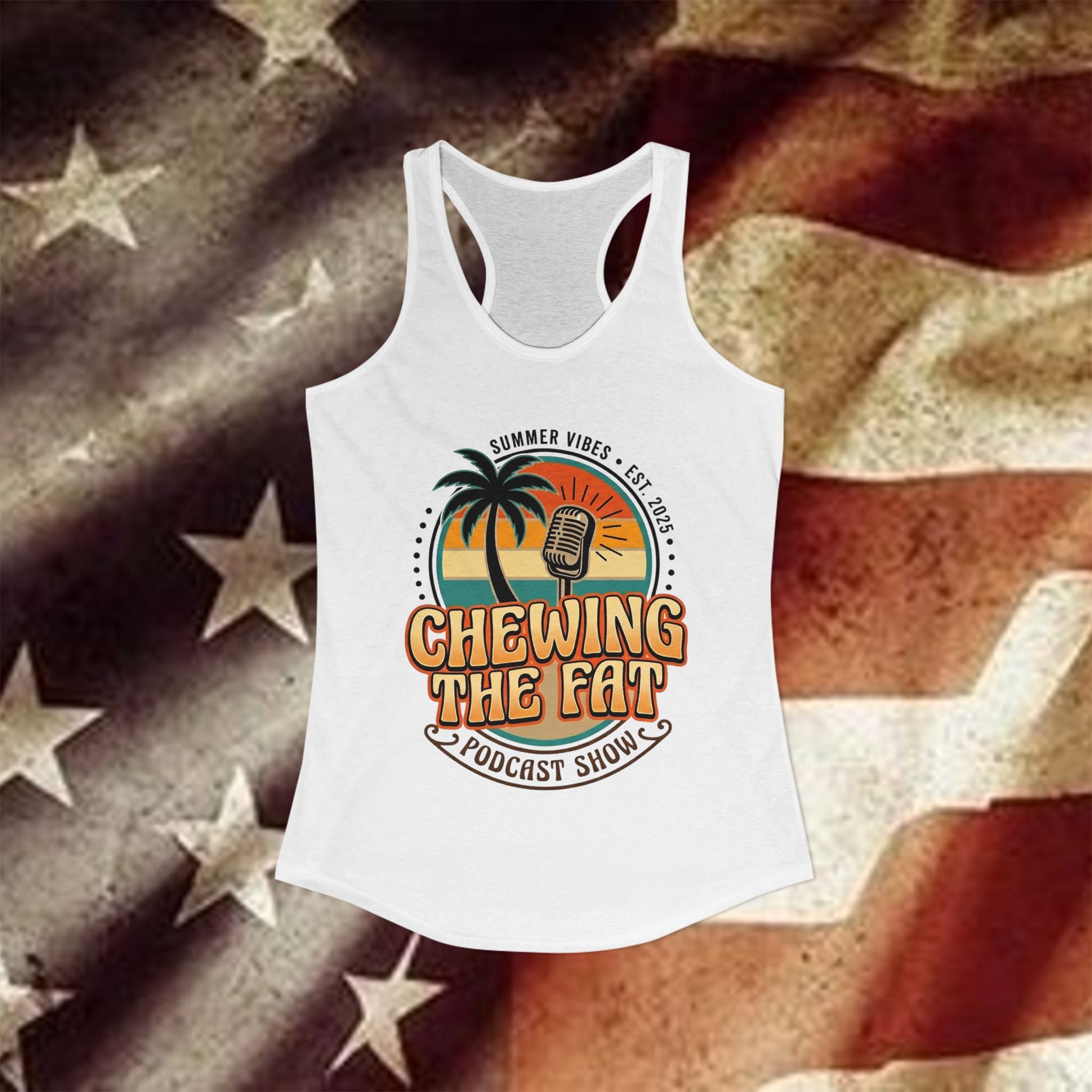 Women's Podcast Racerback Tank