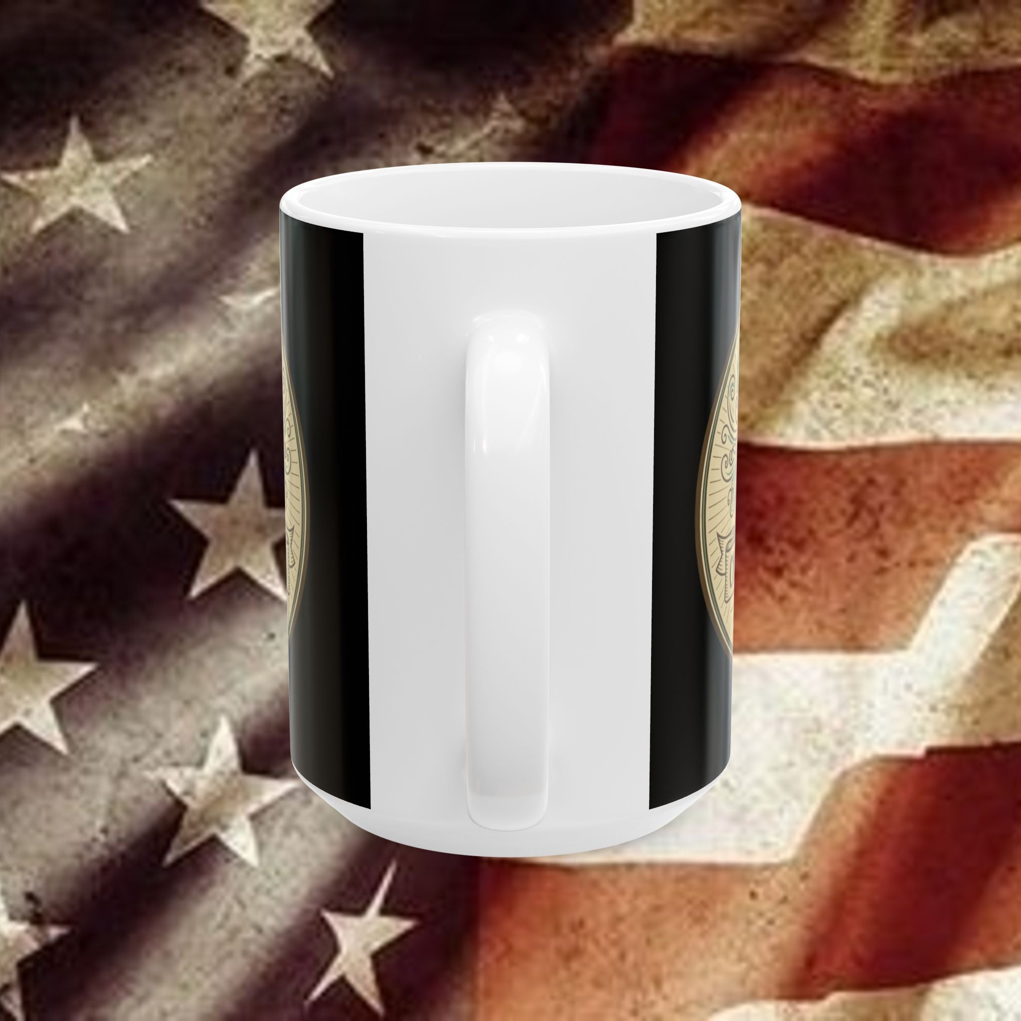 Ceramic Mug — Chewing the Fat Logo Coffee Cup (11oz & 15oz)