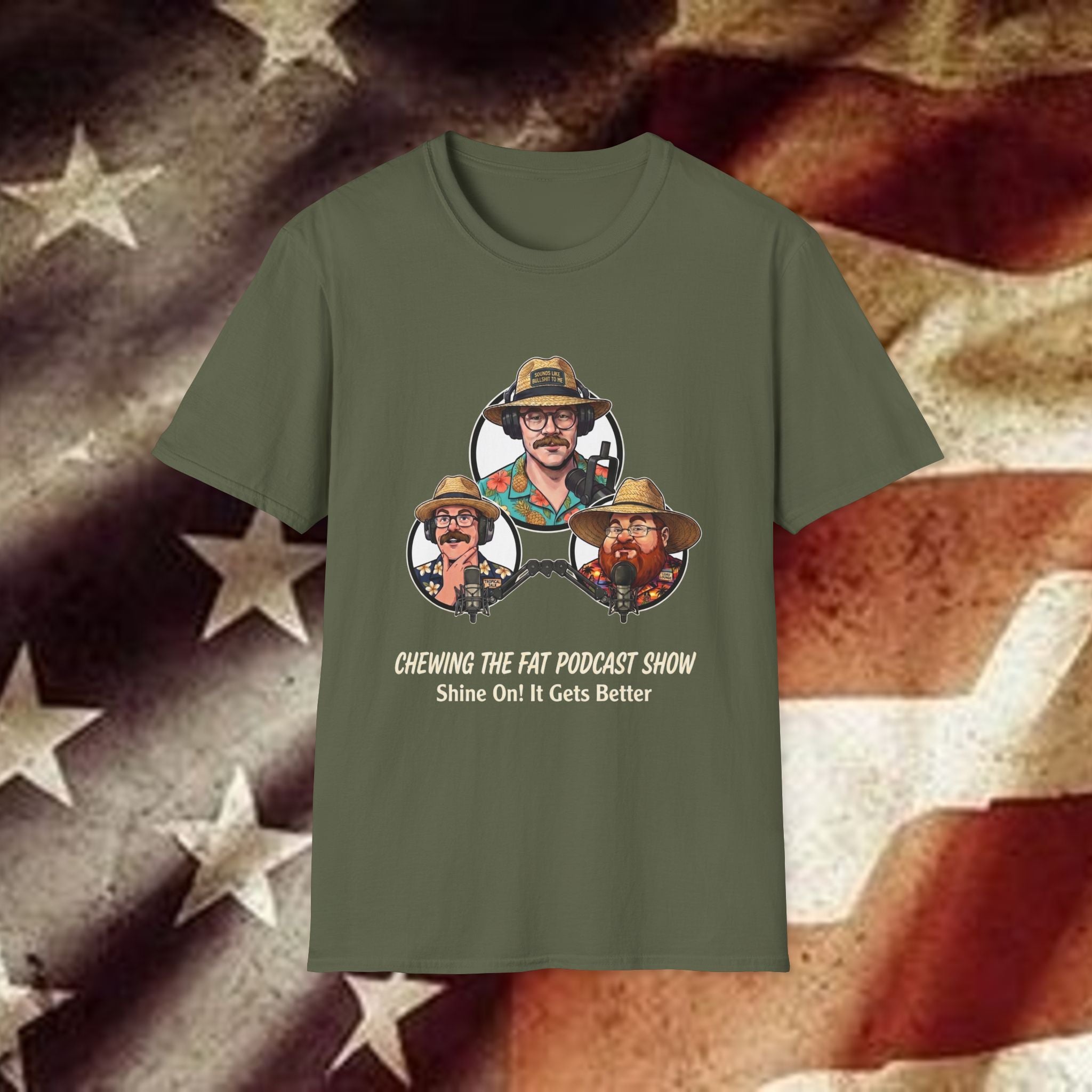 “Shine On! It Gets Better” Podcast Tee