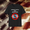 Down With Big Brother T-Shirt – Anti-Surveillance Protest Tee