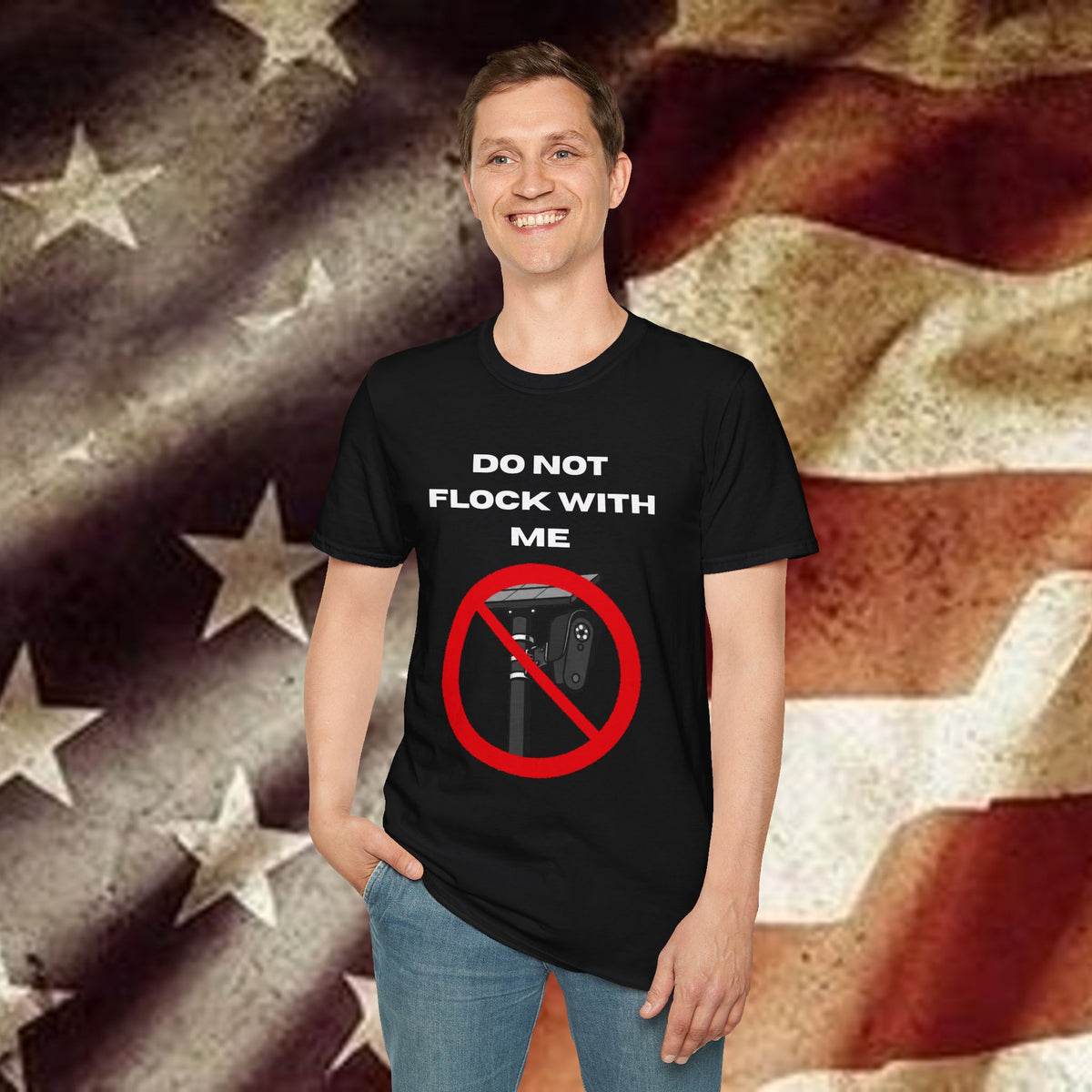 Do Not Flock With Me T-Shirt — Anti-Surveillance / Bold Statement Tee